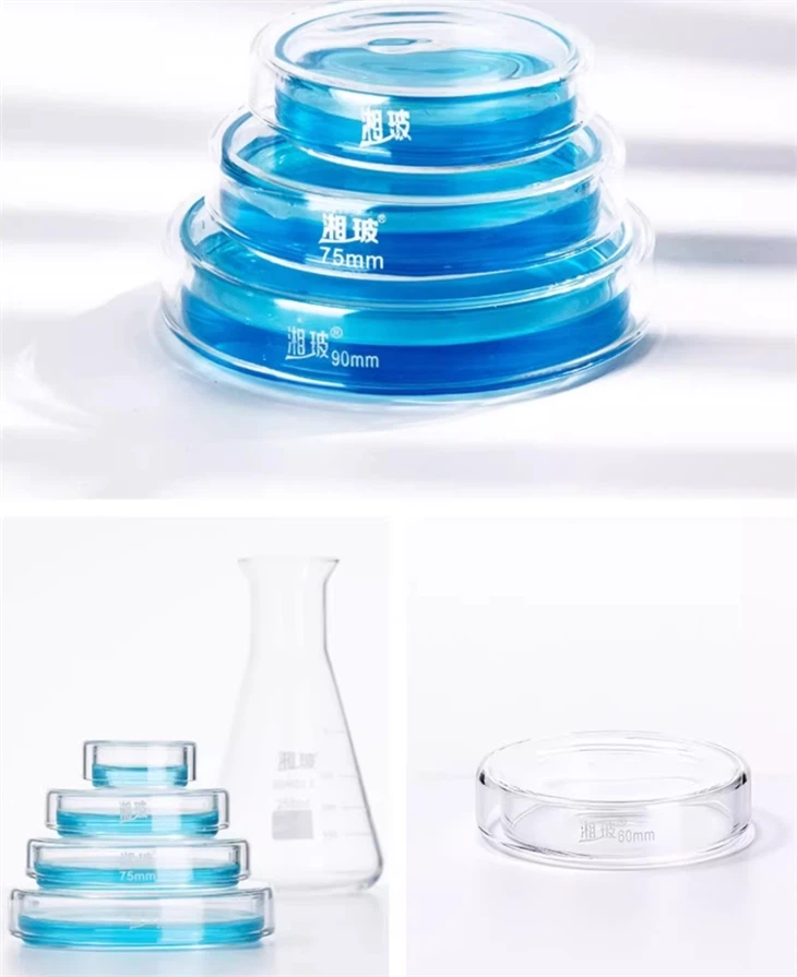Plant Tissue Culture Supplies Laboratory Sterile Plastic Transparent Petri Dishes 90*15mm