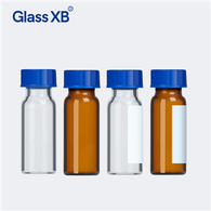 Injekcijska steklenica iz borosilikatnega stekla s pokrovčki